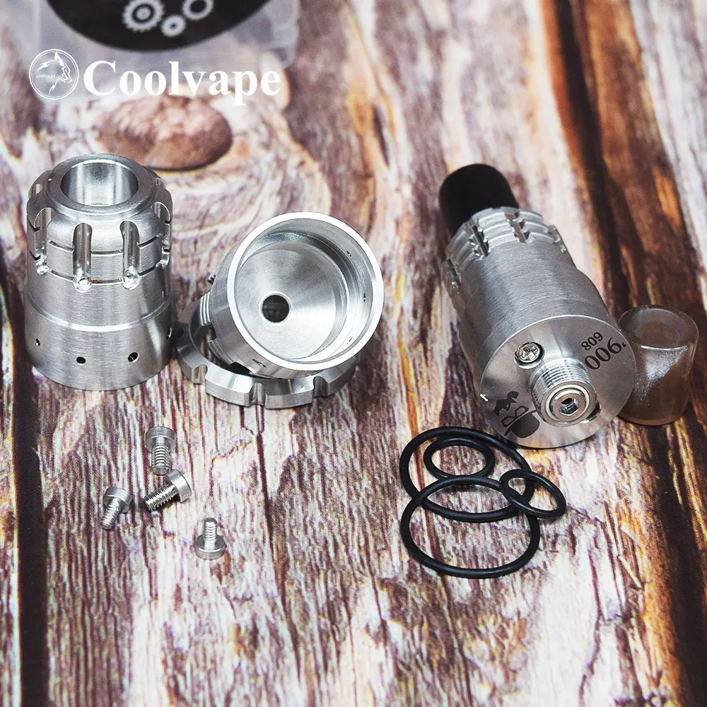 Wolfcoolvape 900 BF rda 18 RDA vape mtl rta atomizer tank for coils & atomizers - gallery image 3