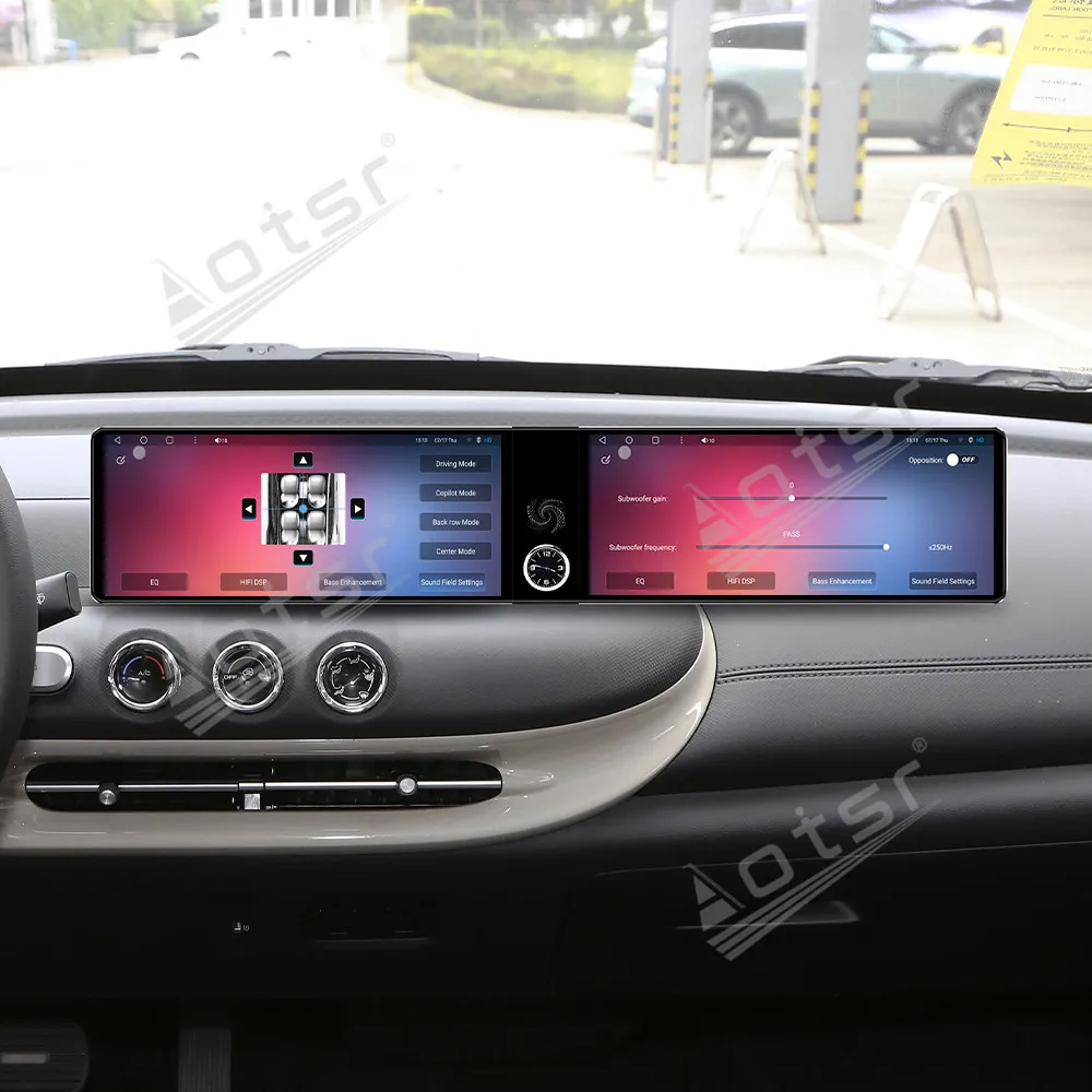 Dual Screen Qualcomm Carplay Android Car Multimedia Automotive For Wuling Bingo 2023 2024 2025 2026 GPS Car Radio Head Unit