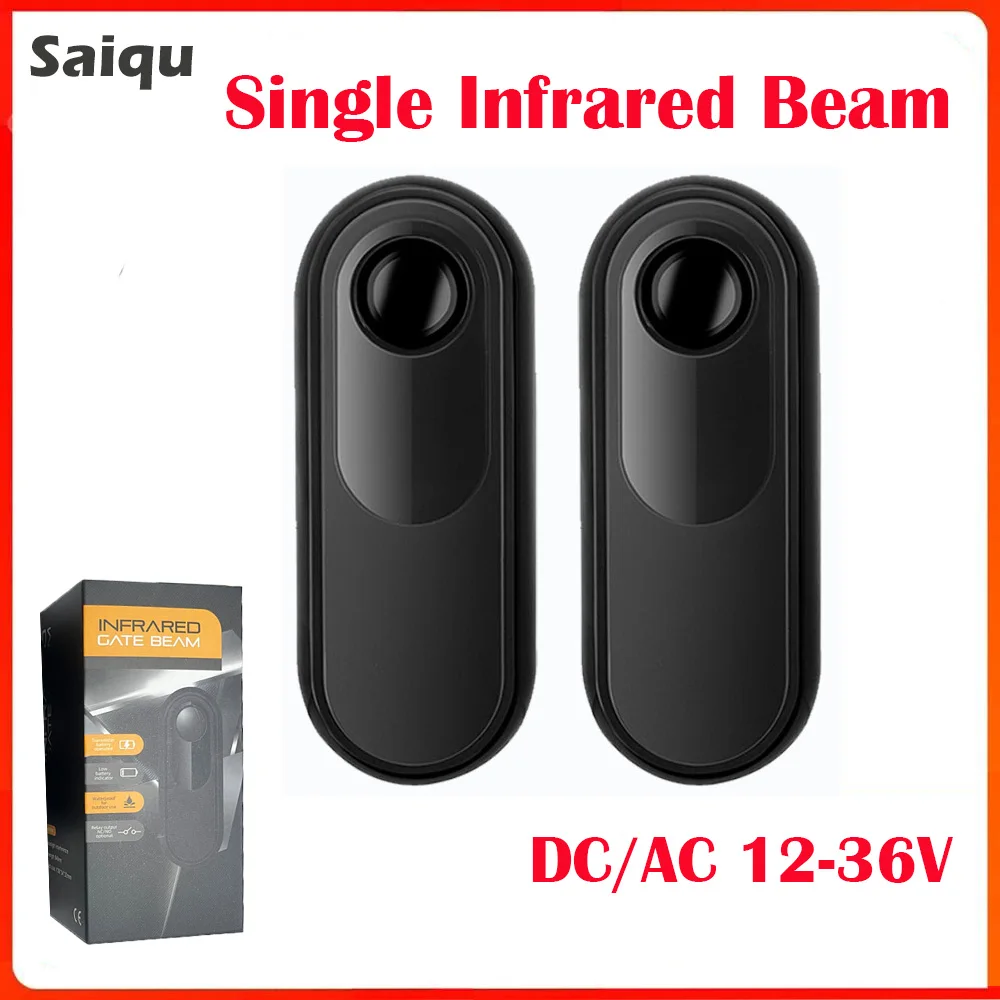 

Outdoor Perimeter Security 15m Detecting Distance Wireless Single Beam Infrared Beam Alarm