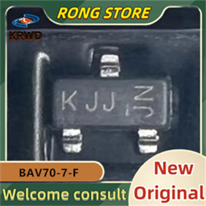 KJJ الأصلي ، BAV70 SOT23 ، جديد ، من من من