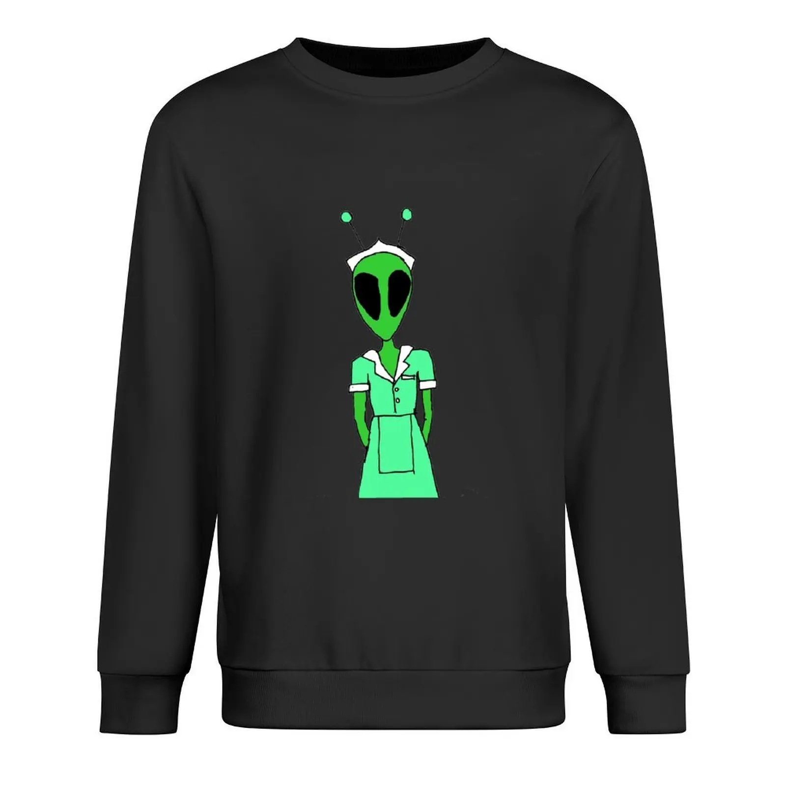 

crashdown cafe alien Pullover autumn clothes men's sweat-shirt men's clothes anime clothing sweatshirts men