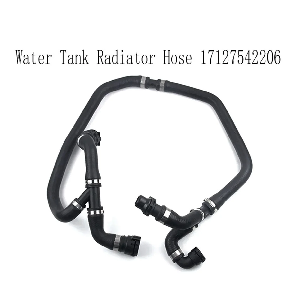 Expansion Tank Radiator Coolant Hose for BMW 5 6 Series E60 E63 525I 530I 630I Water Tank Radiator Hose 17127542206