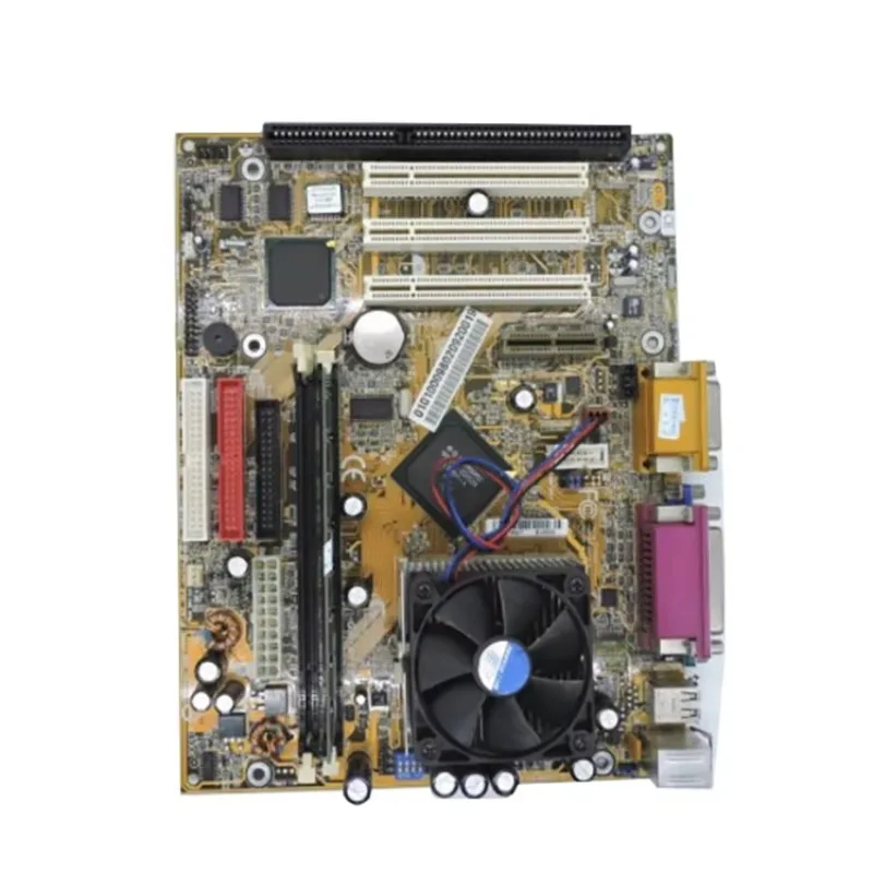 

100% Оригинальная материнская плата 8601T GA-6VEML GA-6VEM ISA с 3 слотами PCI, VGA, LPT, 1 ISA-слотом, промышленная плата для ЦПУ