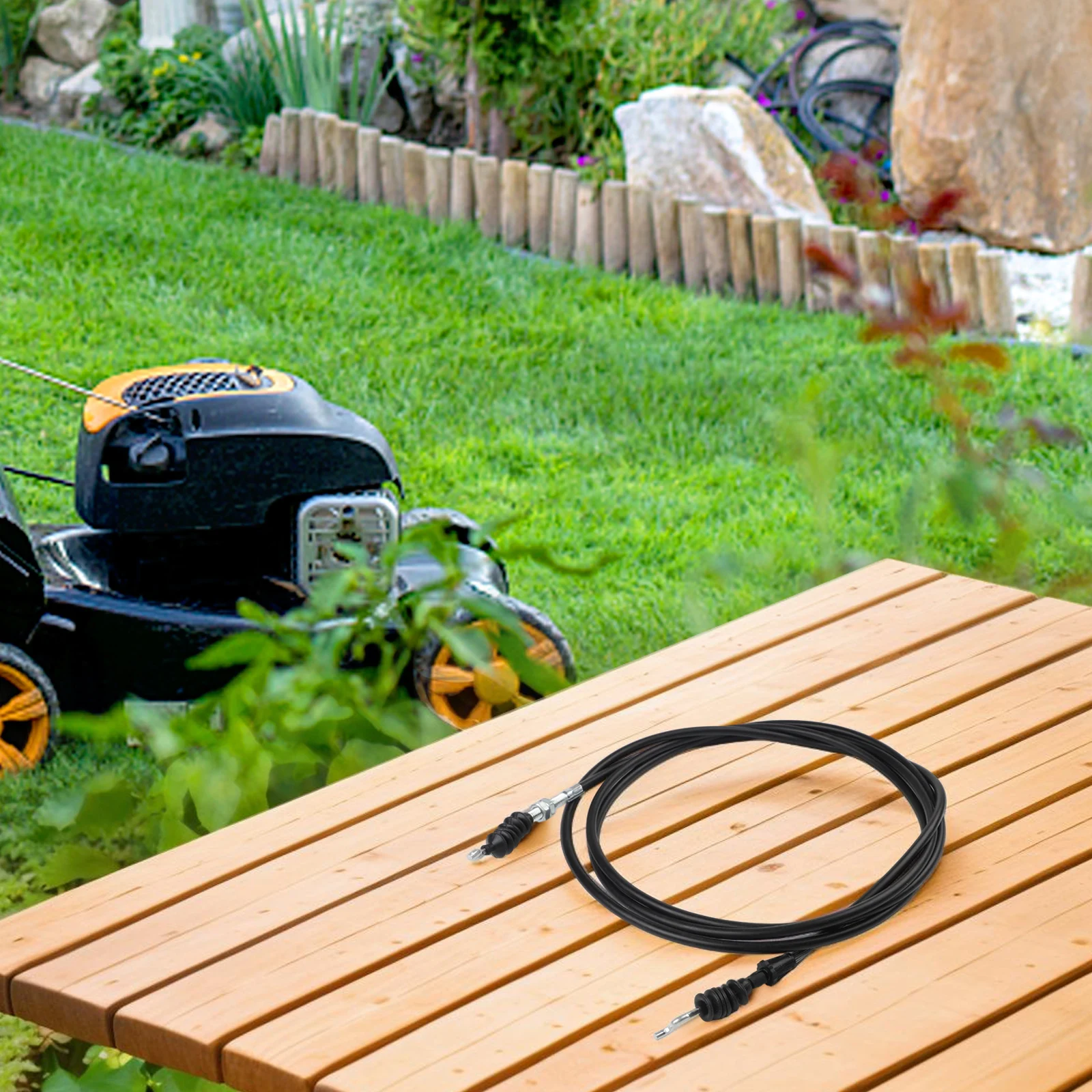 

Трос переключения передач для квадроциклов и мотовездеходов AM148260, черный винил, прямая установка, долговечность и надежность, для S4 550