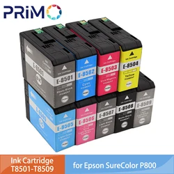 Epson Surecolor SC-P800プリンター,9色,顔料P800,t8501,T8501-T8509と互換性のあるインクカートリッジ