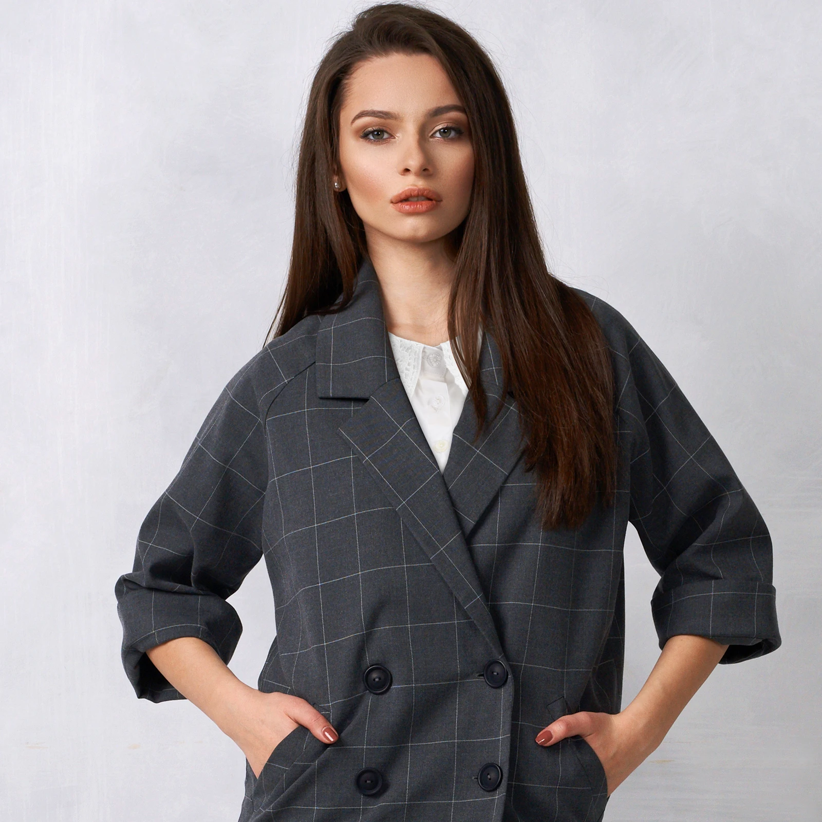 

Detachable Collar Women Adjustable Ribbon Lace Cotton Shirt Collar 38cm Neckline 37 5cm Shoulder 30cm Length Fake Blouse