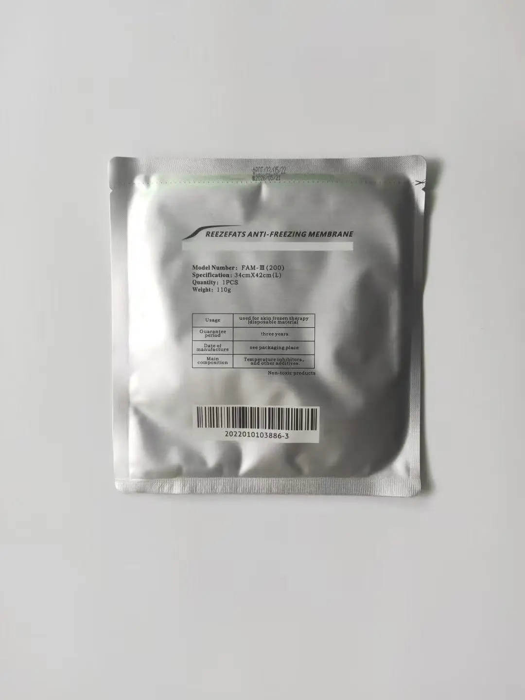 

Antifreeze Membrane Cryo Pad for Cryolipolysis Machine 3 Sizes Anti Freeze Gel Patch Cold Therapy Accessory for Body Care