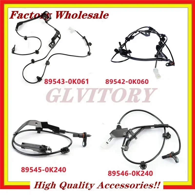 

Front Left / Right ABS Sensor Wheel Speed Sensor for TOYOTA HILUX VIGO 2016 89542-0K060 89543-0K061 89545-0K240 89546-0K240