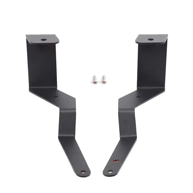 For Hummer H2 2003-2009 Carbon Steel Black Car Front Engine Cover Lamp Holder Bracket Trims Car Accessories