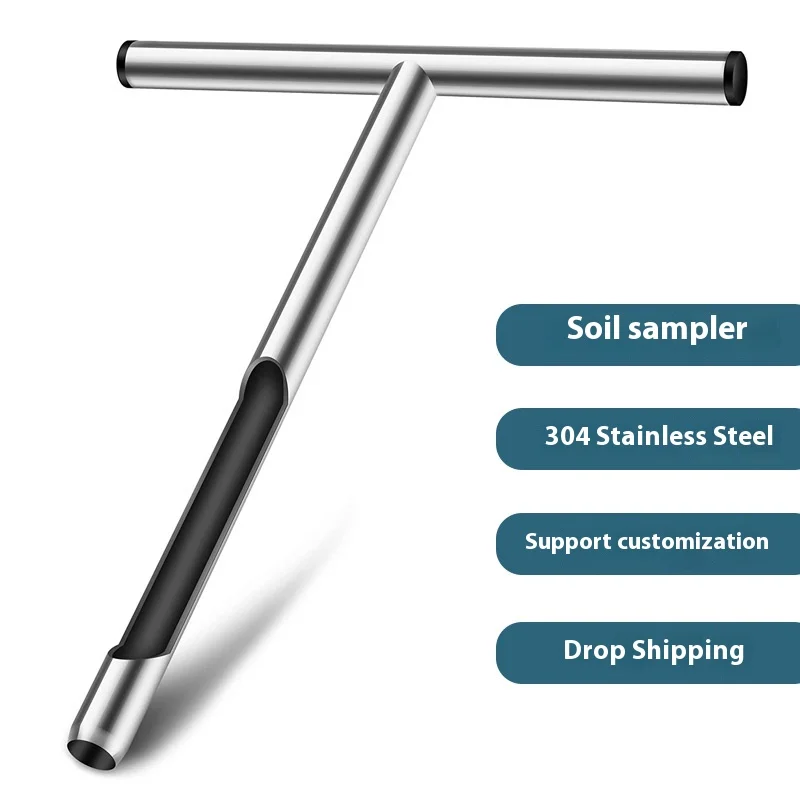 

Пробоотборник почвы, пробоотборник почвы из нержавеющей стали 304, инструменты для обслуживания газонов и садовые инструменты