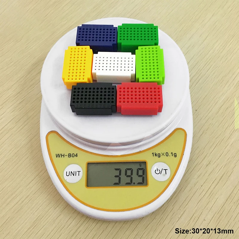 100pcs/lot ZY-25 20X15mm ZY-55 30x20mm Breadboard  Red White Yellow Green Blue Black Color Available