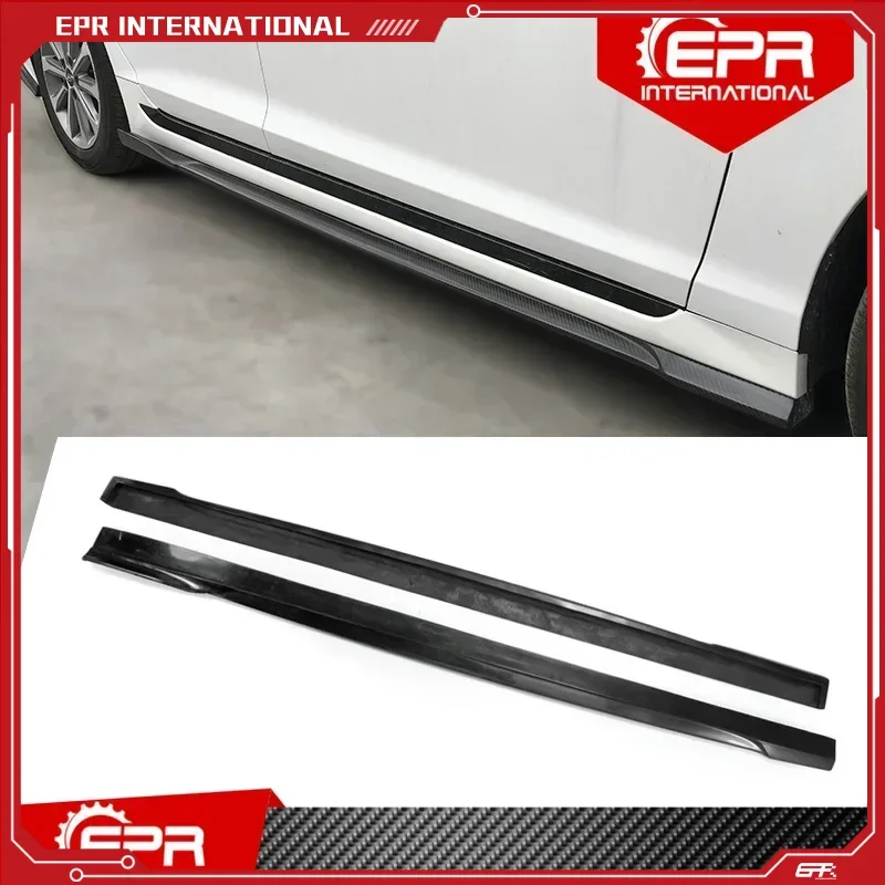 

For Sonata LF 9th Carbon Fiber / Glass Fiber Side Skirt Extension Racing Part Tuning For Sonata LF FRP Side Skirt Add on