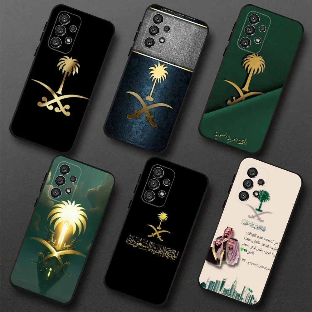 

Kingdom Of Saudi Arabia Flag Phone Case For Samsung Galaxy A20,A21s,A22,A31,A32,A52,A53,A72,73,A80,A91 Soft Black Cover