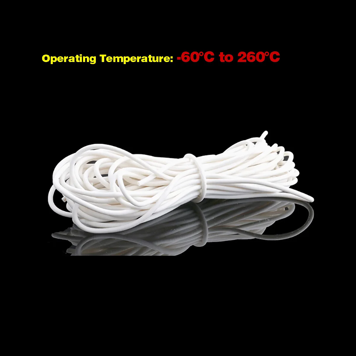 

1/10M Silicone Rubber Sponge Strip Diameter 1/2/3/4-25mm White Silicone Foamed Seal Strip Round Foaming Cord