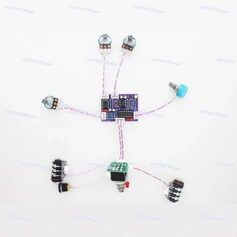 

Thumb Compressor Compresses A Single Circuit Board DIY Handmade Electric Guitar Effect