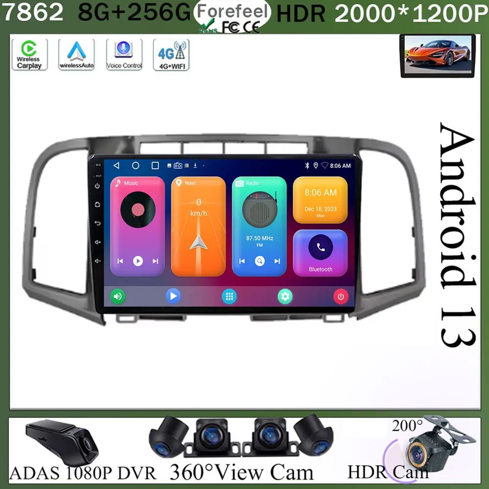 

Android 13 Carplay Car Radio For Toyota Venza 2008 - 2016 Multimedia Video Player Navigation GPS Stereo 2Din DVD Head Unit Auto