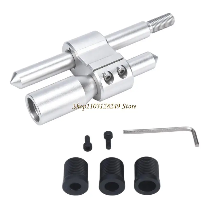 N5KD 12mm x 1.25 Threaded Gear Shifter Lever Extension for Manual Transmission, Aluminum Angled Assembly with Clamping Bridge