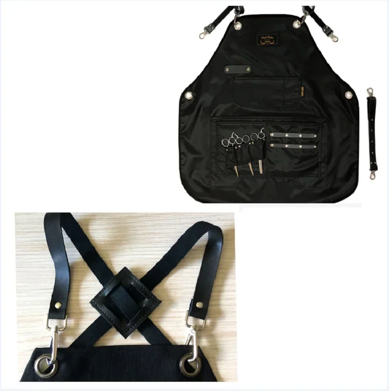 New Waterproof Barber Shop Restaurant Baking Beauty Salon Painting House Kitchen Accessories Cleaning Tools Uniform Pocket Apron