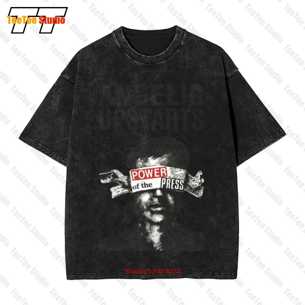 

Angelic Upstarts - Power Of The Press Vintage Oversized T-Shirt 6N2L