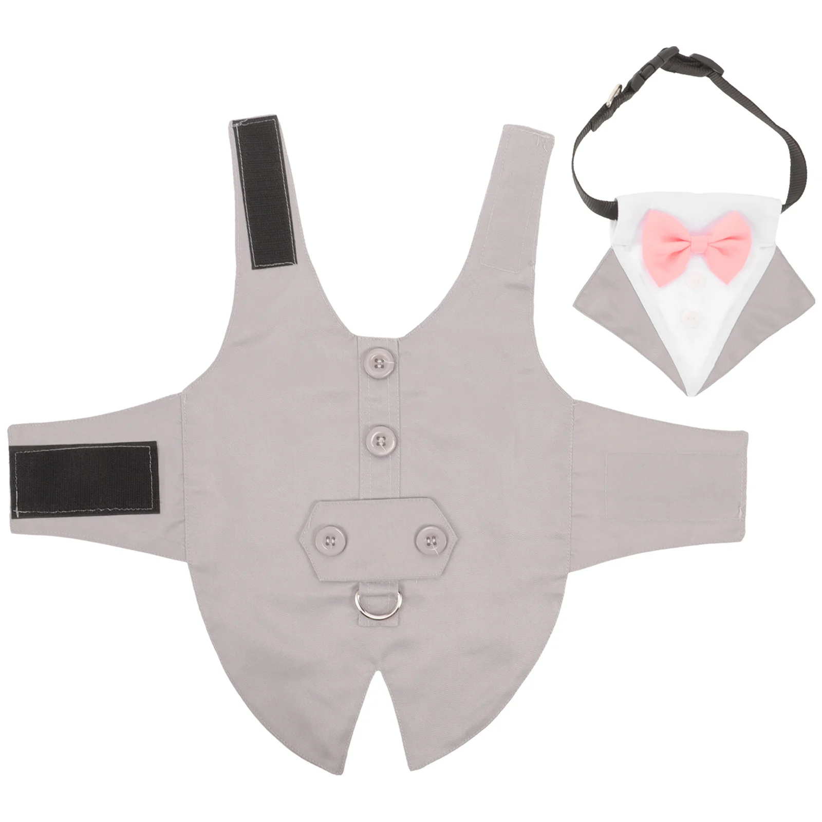 

1Set Dog Tuxedo Suit Bow Tie Bandana Pet Wedding Party Formal Outfit Puppy Clothes Dog Wedding Outfit Pet Formal Dress