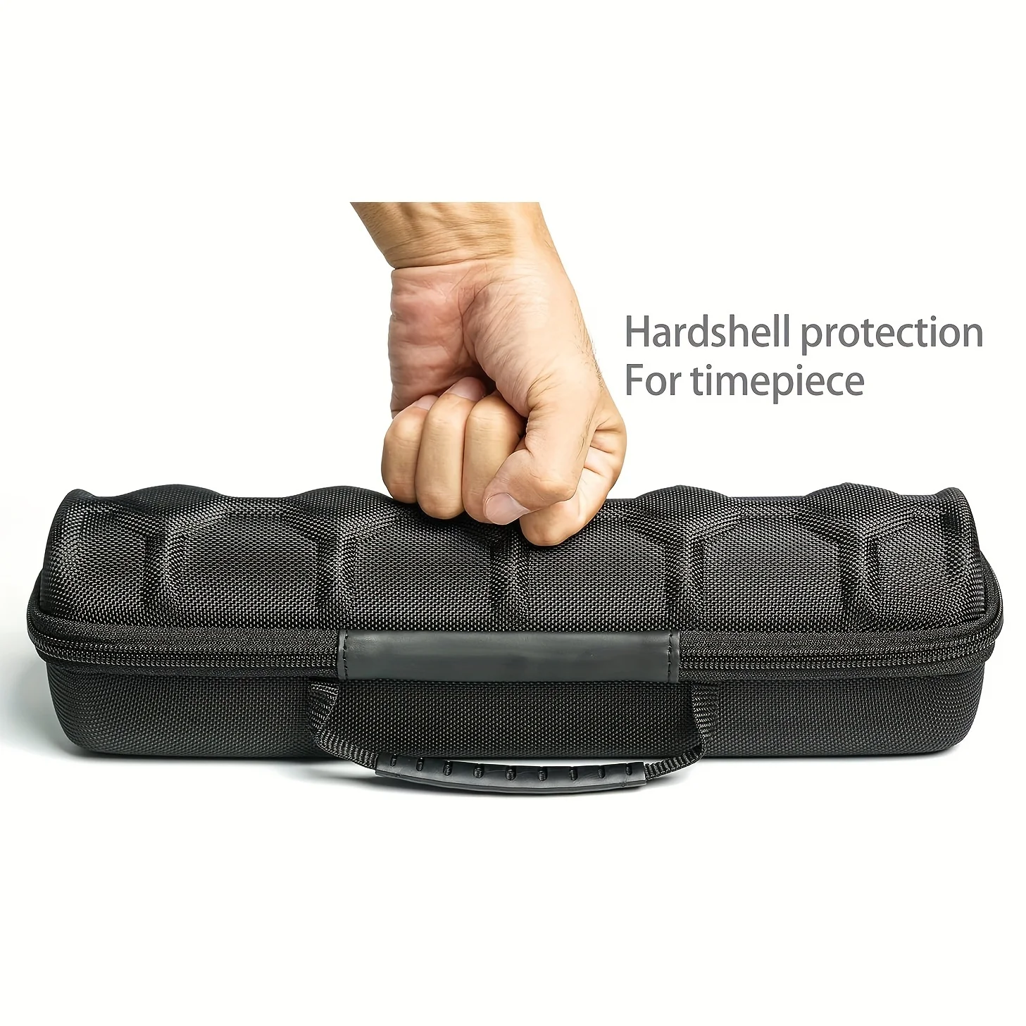 Watch Case Portable Zipper Travel , Dust-proof Single Watch Storage Box for Wristwatches And Smart Watches