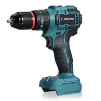 Drillpro Brushless Electric Impact Drill Cordless Drill 2 Speed Electric Screwdriver DIY Driver Power Tool for Makita Battery