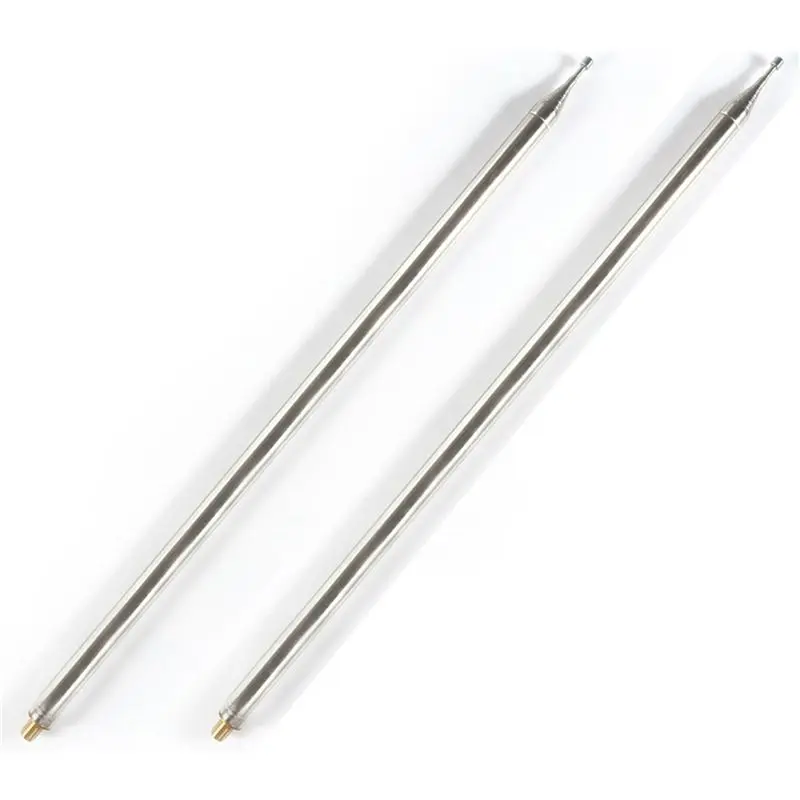 

2 шт. 5,6 м телескопические антенны-удлинители из нержавеющей стали 201 для радиоантенн V-образной формы и GP-антенн DIY M10