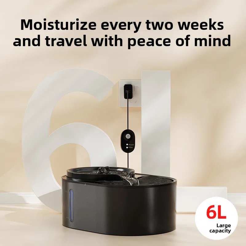 Pet Smart Water Dispenser for Large Dogs Automatic Circulating Capacity