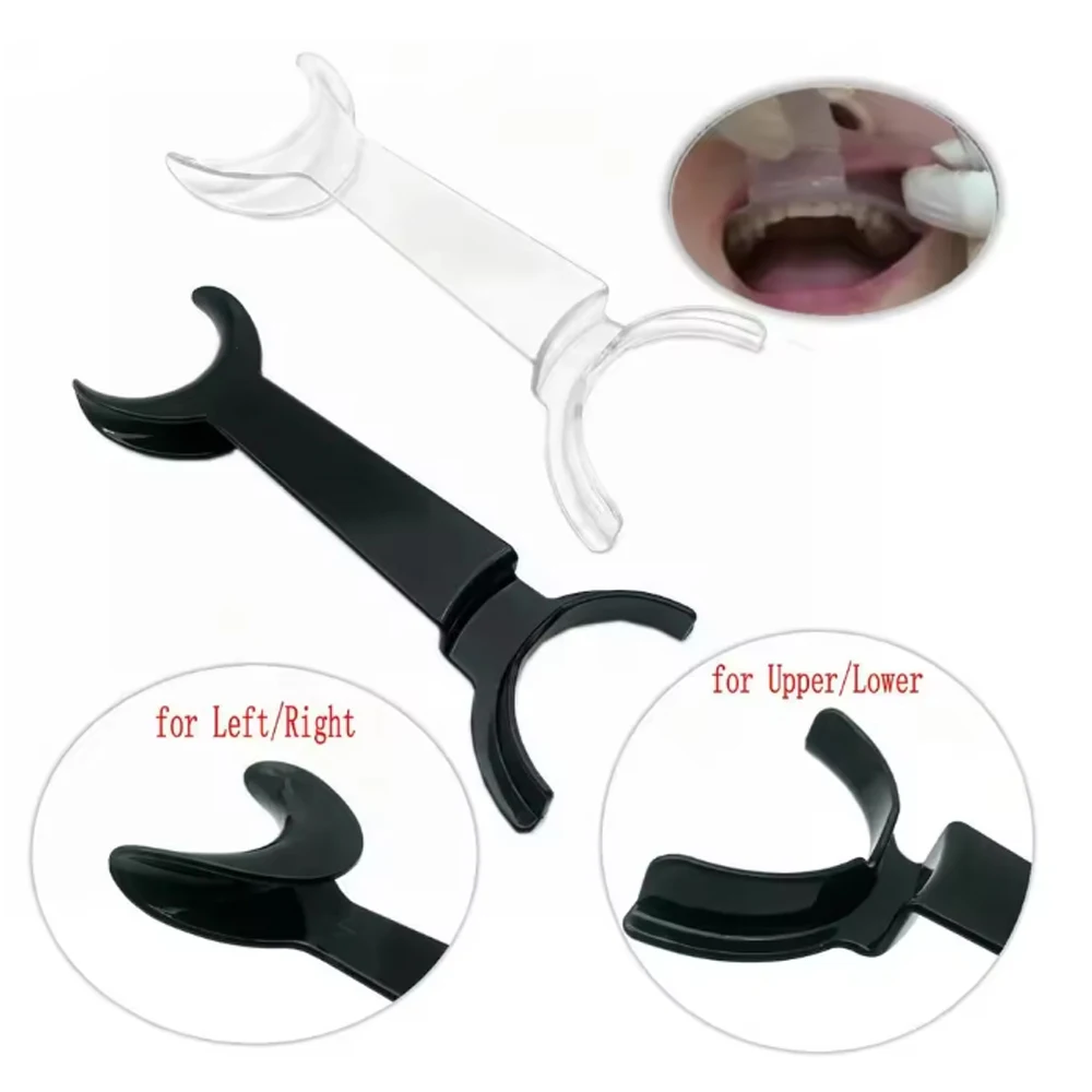 

5 шт., стоматологический ретрактор для губ с двойной головкой, верхний и нижний для внутреннего доступа к щекам, инструмент для открывания рта для взрослых и детей