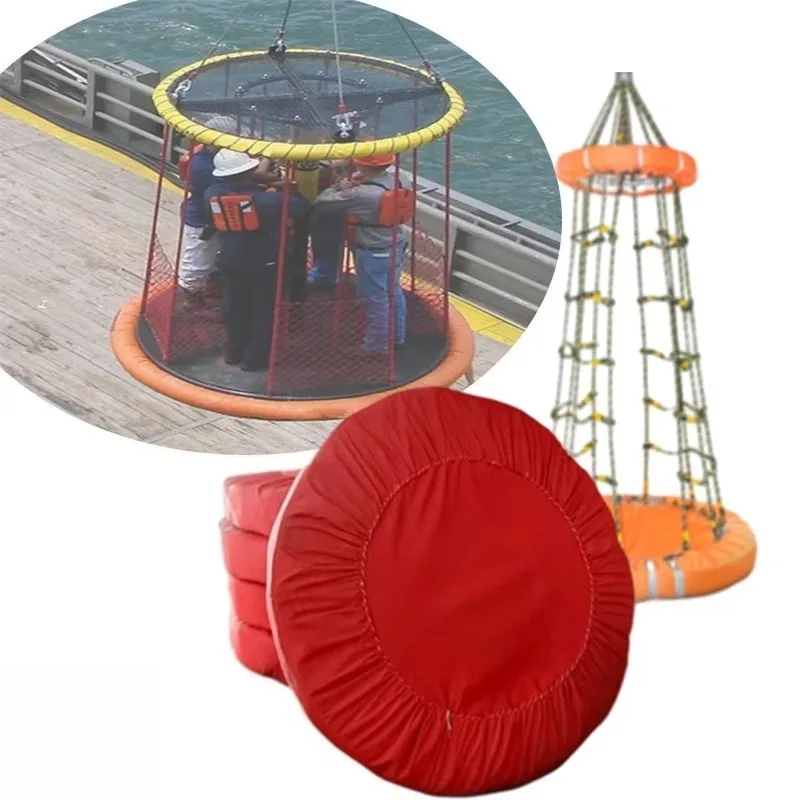 Marine Life Saving Equipment Transfer Basket 4-18 Persons Rescue Basket for Personnel Transfer Customized