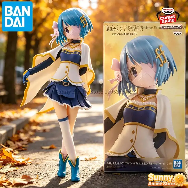 Bandai Original Banpresto Glitter Glamours Puella Magi Madoka Magica Miki Sayaka Bandage Ver Action Figure Anime Dolls Model Toy