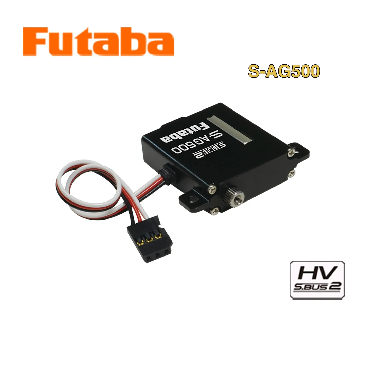 

FUTABA S-AG500 Ultra-thin Digital Servo 10mm thickness Metal Gear HV Steering Gear Glider S.BUS signal for RC Fixed Wing
