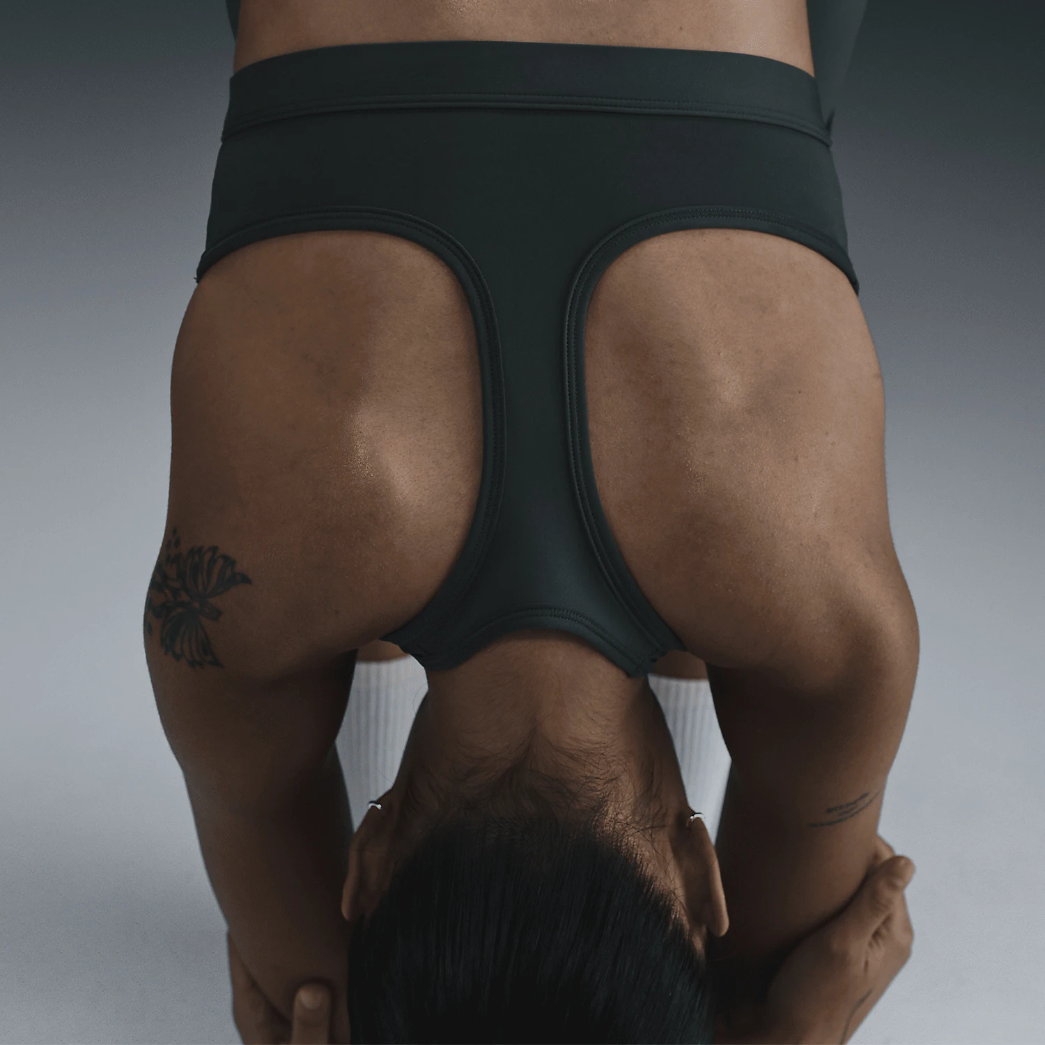 Nike Genuine Swoosh Women's Medium Strength Support Back Training Underwear DX6822-338
