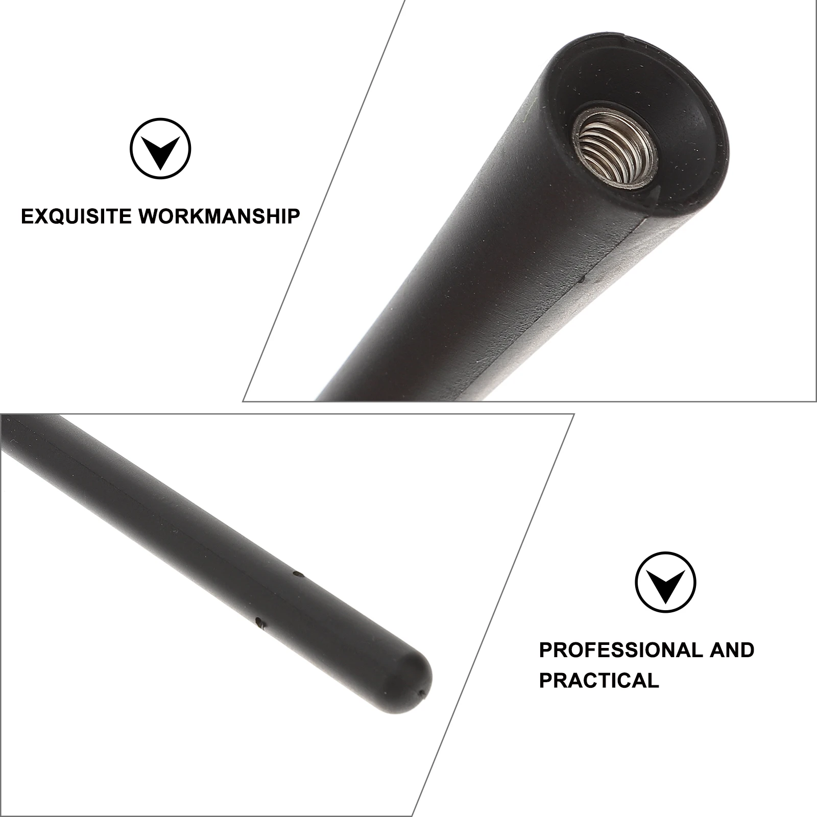 

Radio Antenna Camper Car Universal Practical Replacement PVC Rubber Material and Metal Rod for Truck FM