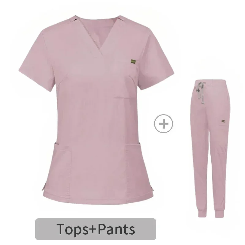 Sala de cirurgia Uniforme Médico, Suprimentos Médicos, Enfermeira Cirurgia Dentária Terno, Workwear, Hospital Trabalhando Scrubs Set, Atacado