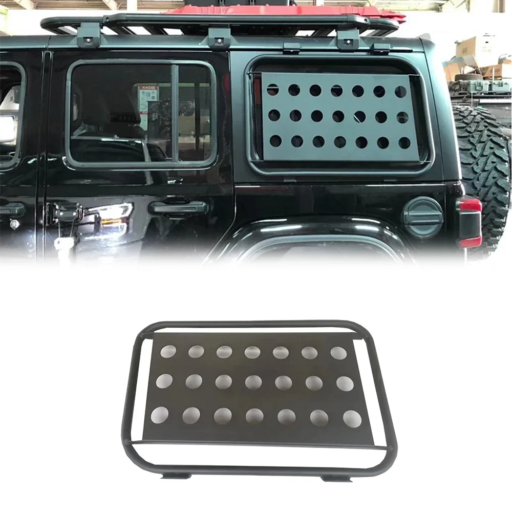 High-Quality Rear Windshield Window Guard For Jeep WRANGLER JL Offroad 4x4 Auto Accessories