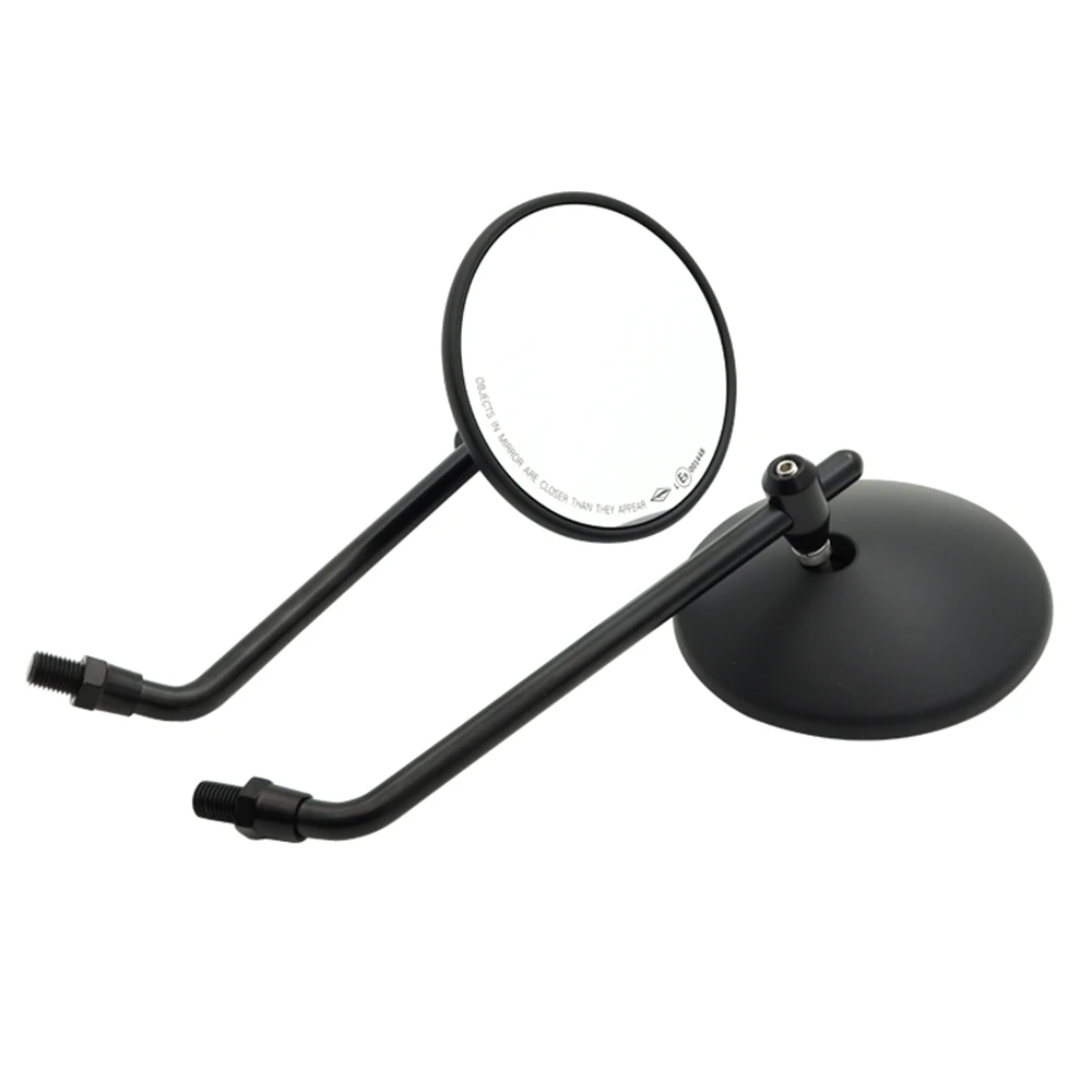 Cafer Racer Motorcycle Rearview Mirrors ABS 8 10MM Universal Mirror For BMW R Nine T G300GS Ducati Scrambler 600 620 800 749 748