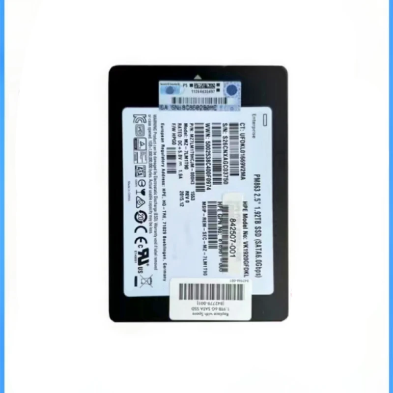 PM863 Customized 1.92T Solid State Drive SSD Sata Enterprise Server Desktop for：SamSung