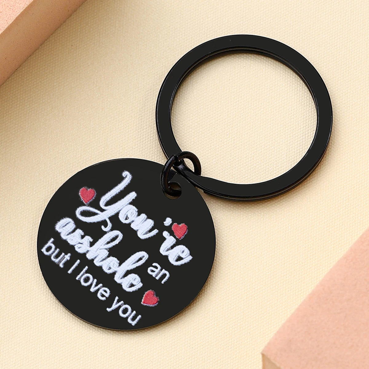 Fun prank gift for men, his prank gift for husband, boyfriend keychain anniversary commemorative prank gift for men