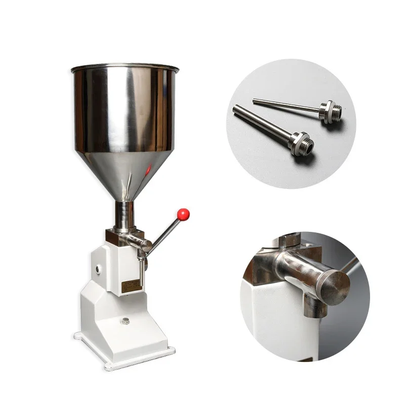 Manual A03 Water Honey Ice Cream Cosmetic Paste Lotion Oil Sausage Lip Gloss Liquid Filling Machine