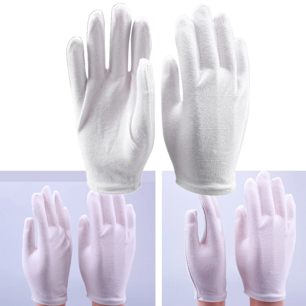 Хлопковые защитные перчатки. Легкие, теплые, рабочие, промышленный размер. Подходит для большинства садовых чистящих конструкций.