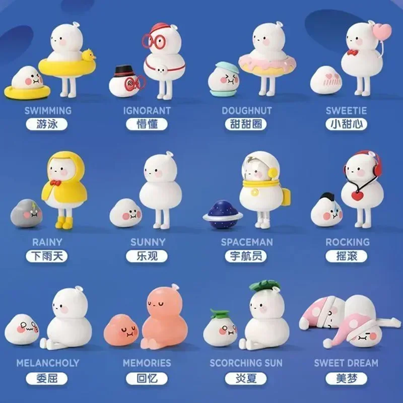 

POP MART Bobococo Воздушный шар Мужская серия Аниме Персонаж Слепая коробка Модель Симпатичное украшение Подарочная коробка-сюрприз для украшения