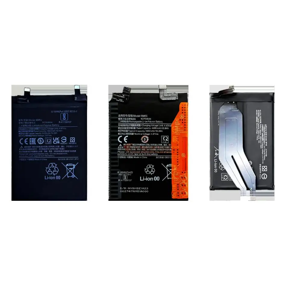 

Mobile Phone Battery Durable BM5J BP48 BM5E 2350-5000Mah For Xiaomi 12T Redmi K50 Pro Ultra