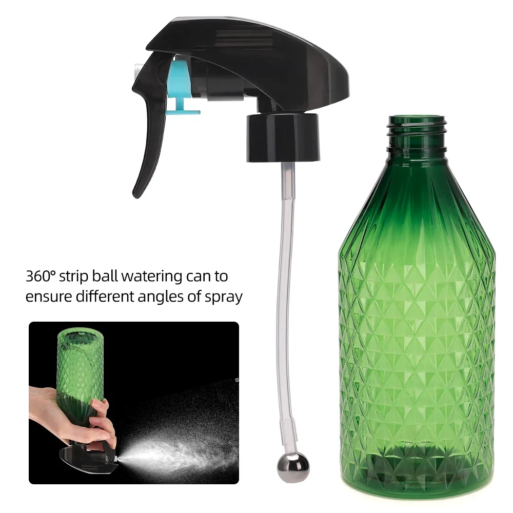 

Adjustable Hairdressing Spray Bottle Water Ripple Shaped Retro Nozzle Water Sprayer for Barber Salon & Home Use Styling Tools