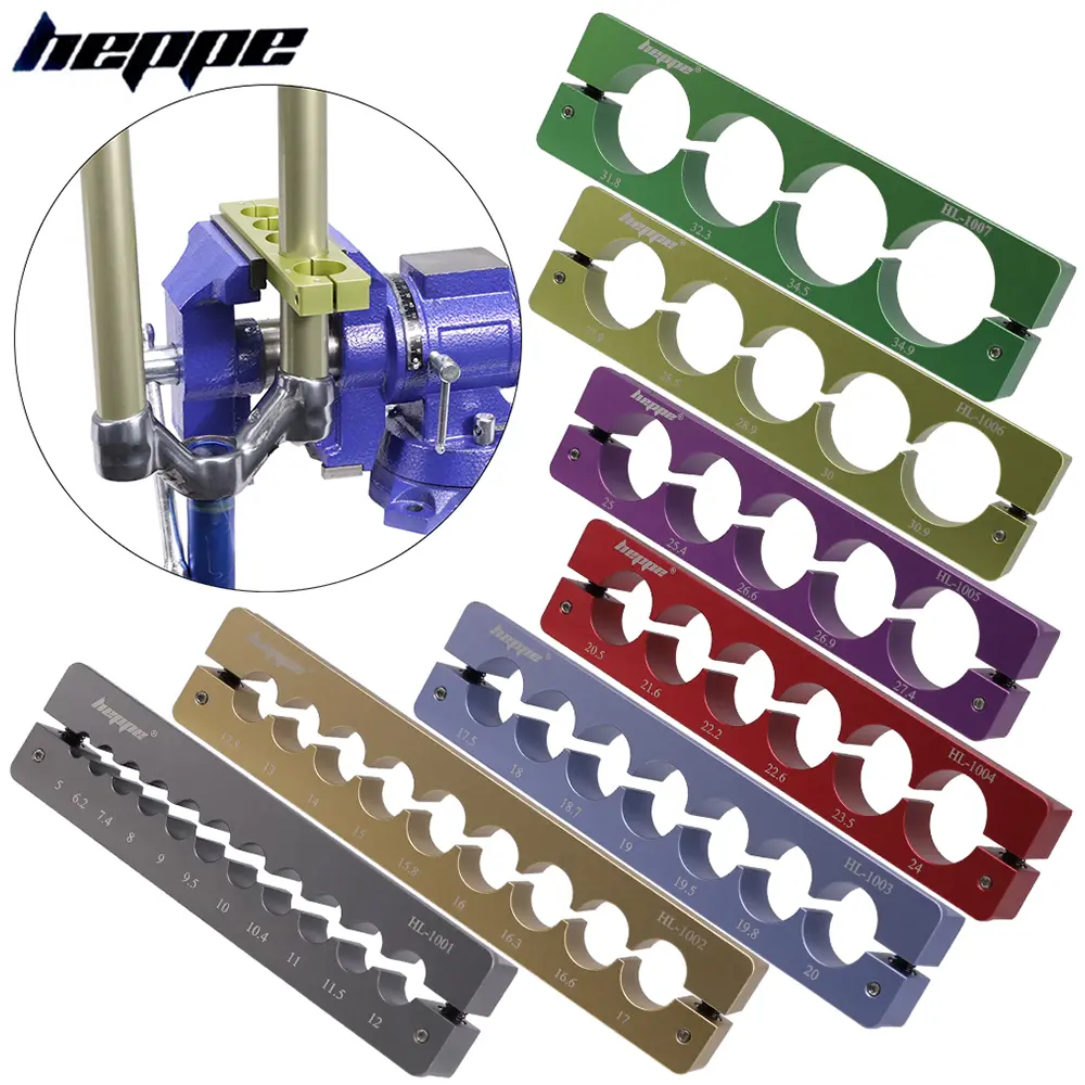 Hippe mesa torno inserção braçadeira bancada vice mesa de trabalho multifuncional fixações rápidas para 5-34.9mm peças da bicicleta garfo hub pedal reparação