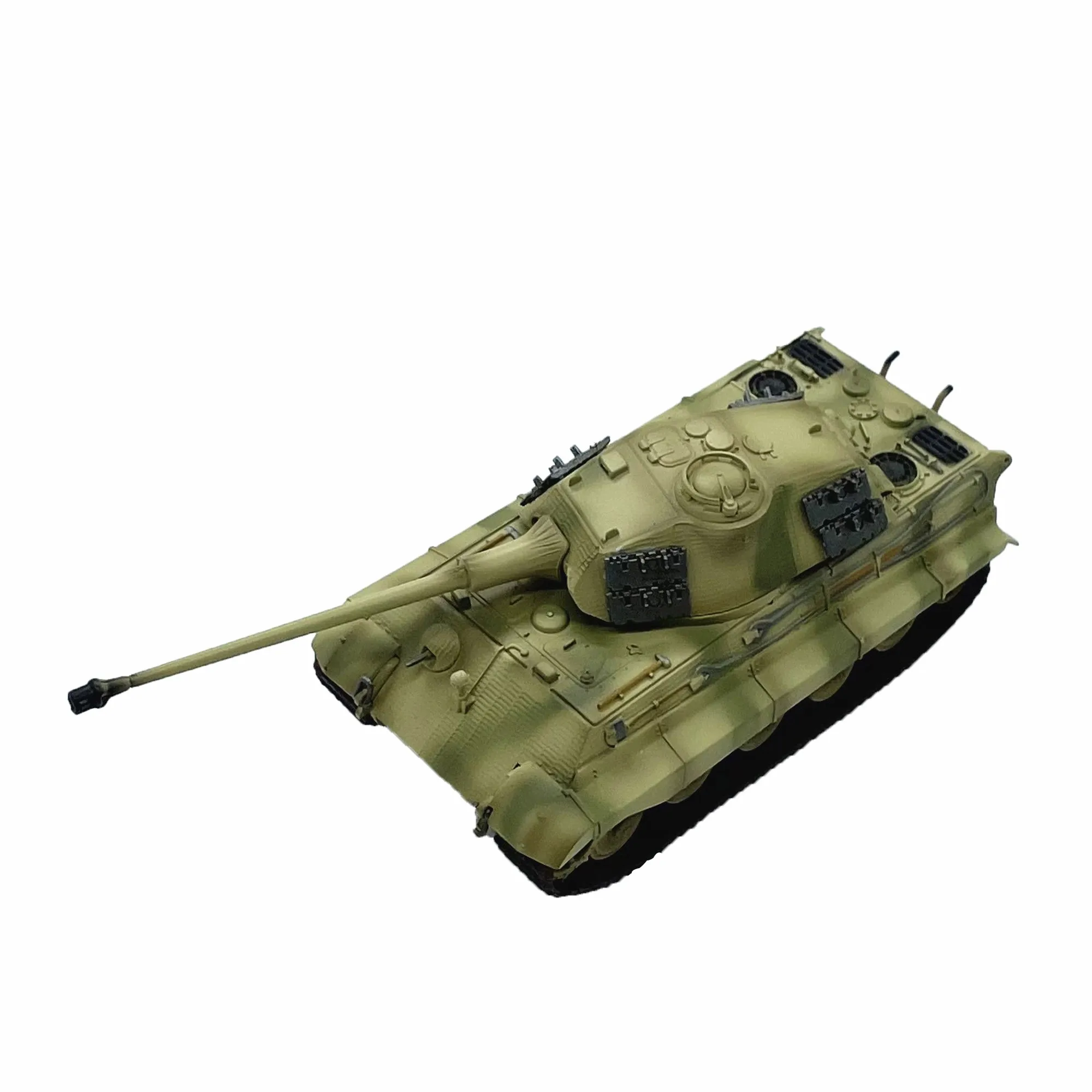 1: 72 Tiger King Heavy Tank Model Small Hand Finished Decoration Static Simulation Alloy Non Toy