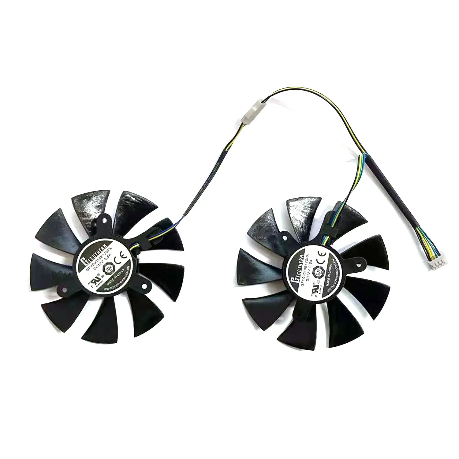 For Zotac GTX1060 6GB GTX 1070 Mini GTX1050Ti Graphics Card 85mm GFY09010E12SPA GA91S2H 4-Pin GPU Fan