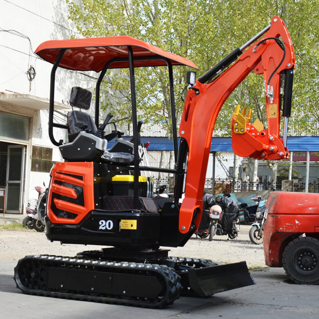 Customized excavator with 2.0 tons of strong excavation performance and multiple optional configurations