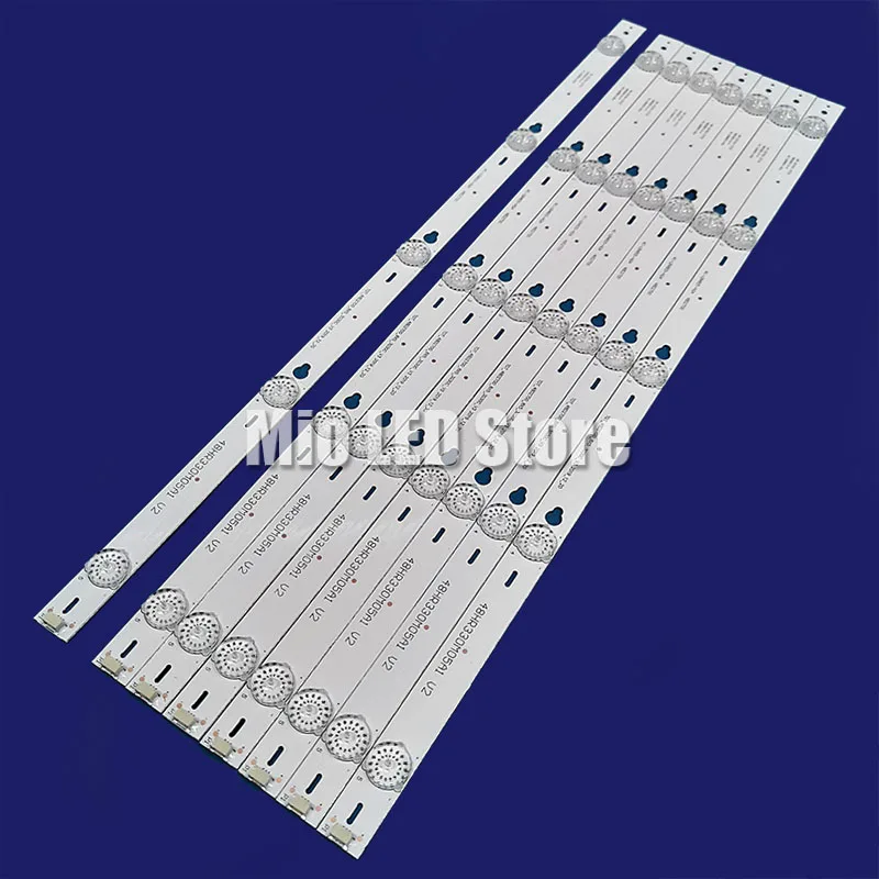 

10Sets LED Backlight Strip For Hitachi 48" TV LE48M4S10 YHE-4C-LB4805-YH1CK D48A710 L48E5000-3D L48A558V B48A538U L48F1620