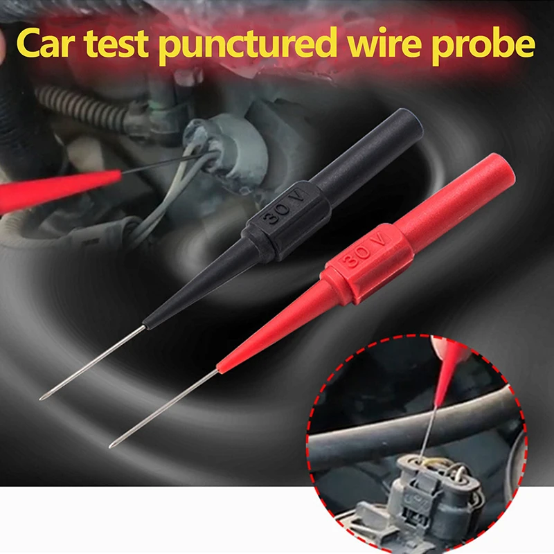 

Car Tip Probes Diagnostic Tools Auto Multimeter Test Leads Extention Back Piercing Tools